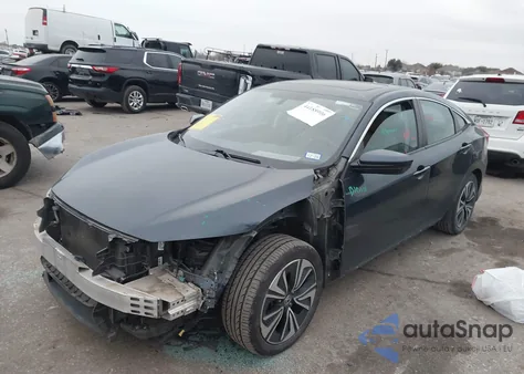 2016 Honda Civic Ex-T from USA, damaged, VIN 19XFC1F37GE212680